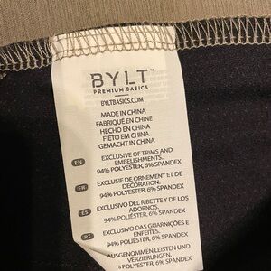 Brand new BLT premium basics tan long pants